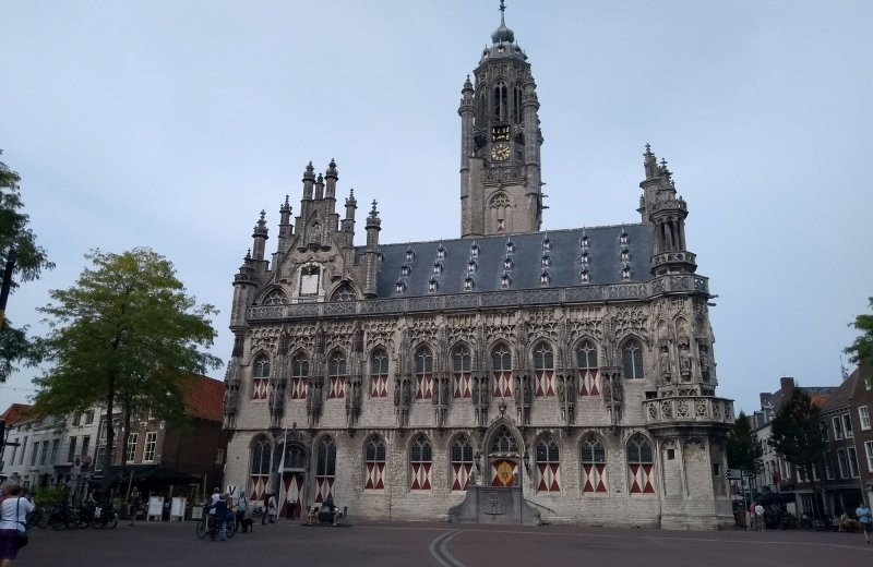 Historisches rathaus middelburg