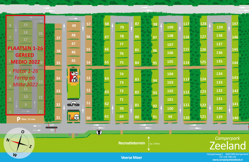Camperpark Zeeland wird erneuert!